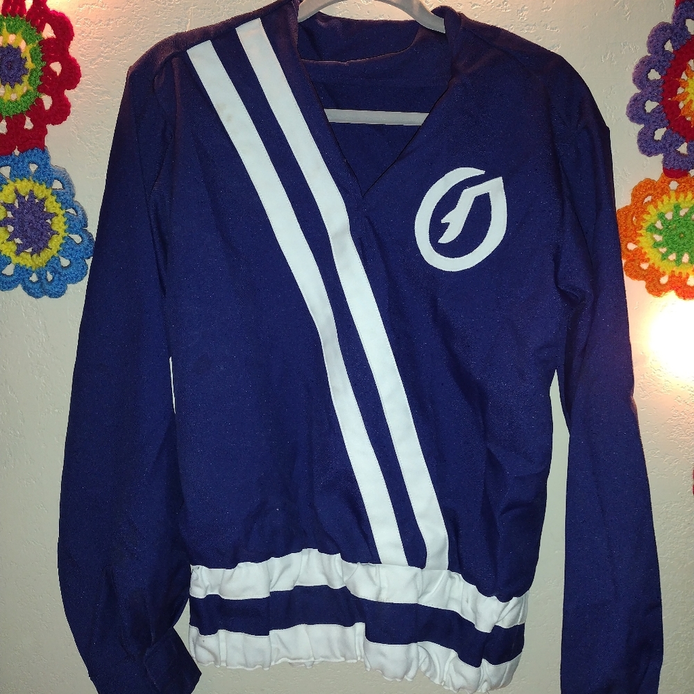 Vintage varsity pullover.
